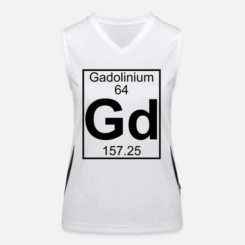 Element 064 - Gd (gadolinium) - Full Funktionelles Kontrast-Tank Top für Frauen