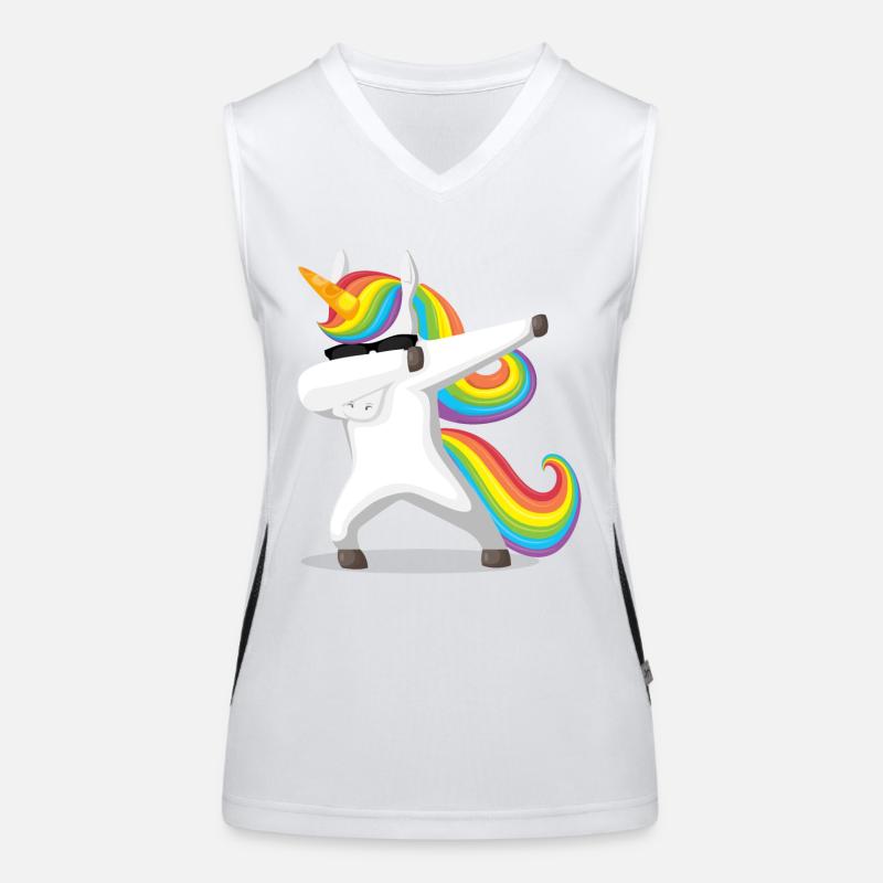 Doublage Licorne Débardeur respirant contrasté Femme