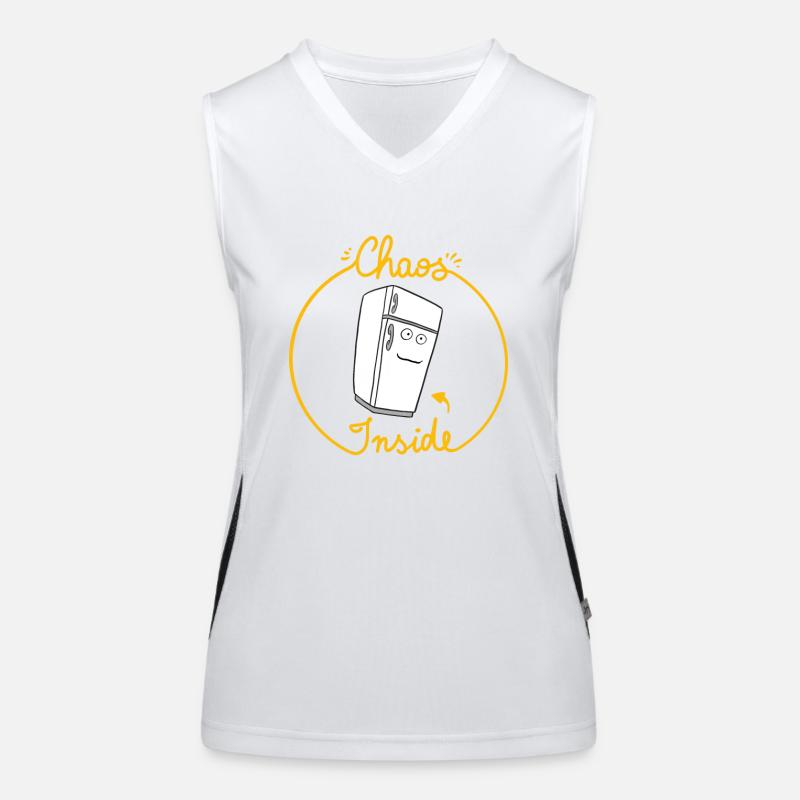 Chaos Inside Women's Functional Contrast Tank Top
