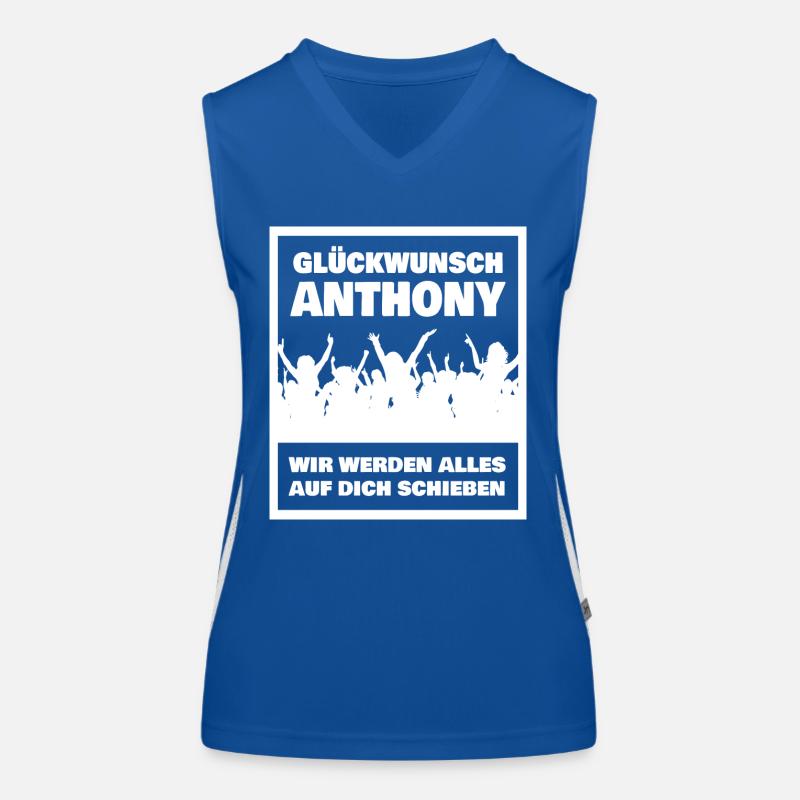 Anthony Funktionelles Kontrast-Tank Top für Frauen