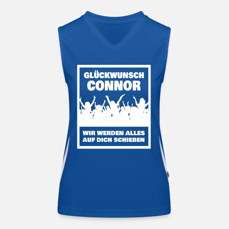 Connor comme prénom Débardeur respirant contrasté Femme