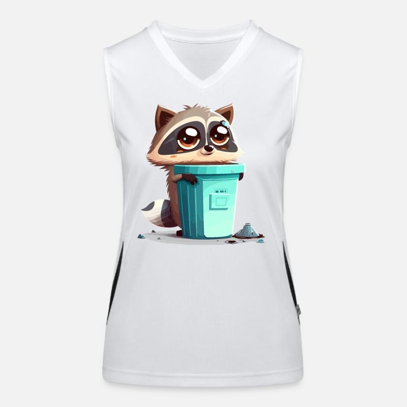 Trash Panda Women's Functional Contrast Tank Top