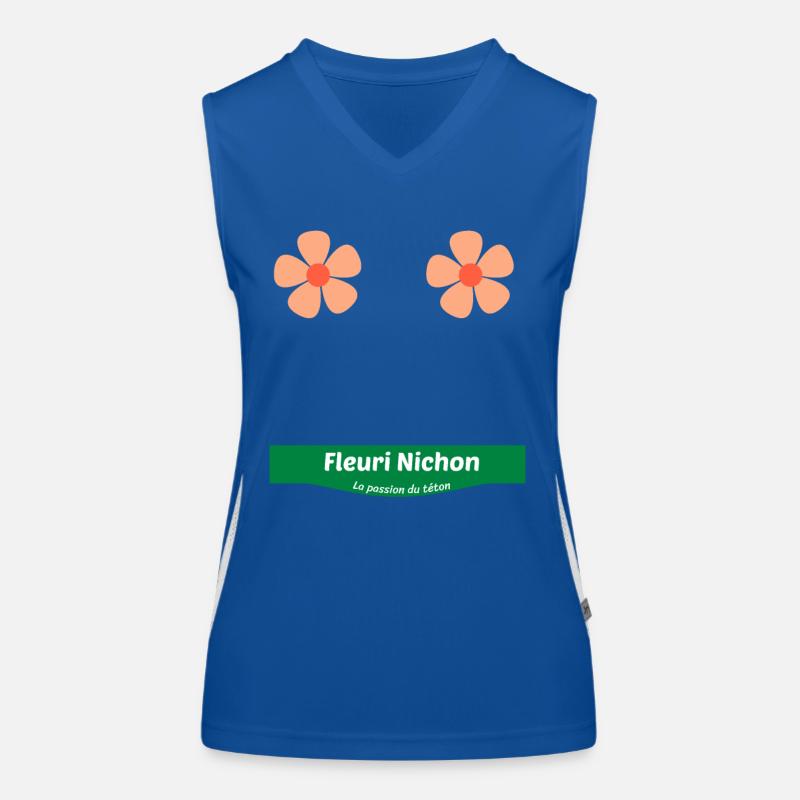 LOGO Fleury Nichon Débardeur respirant contrasté Femme