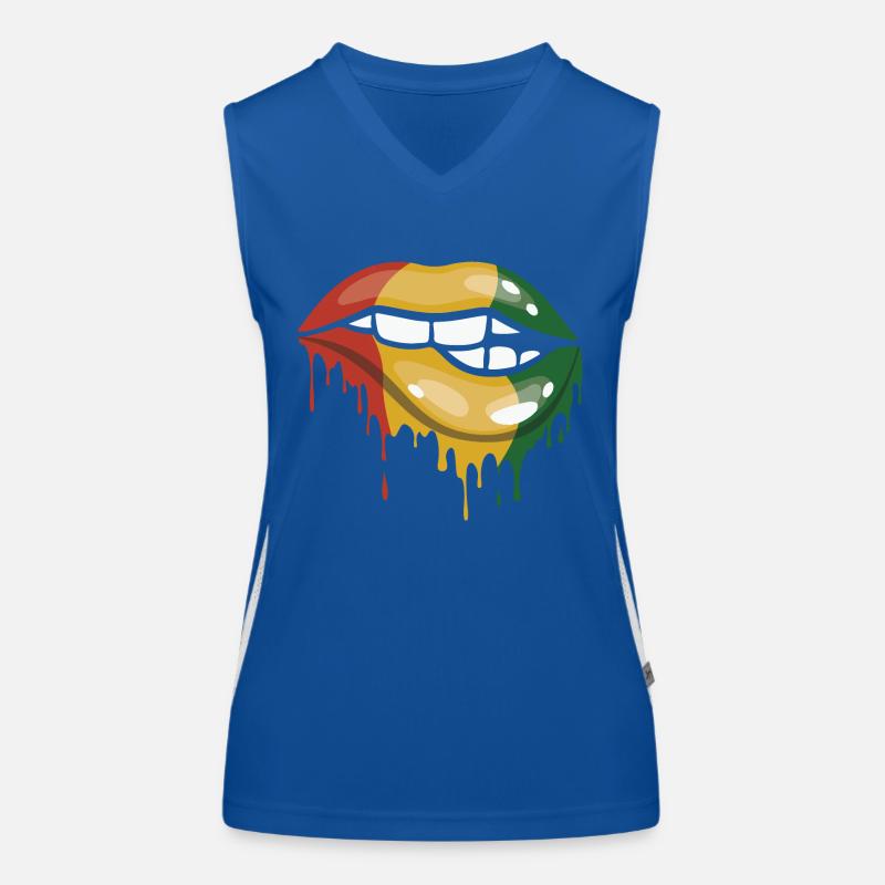 Juneteenth Black History Day Pride Gift Women's Functional Contrast Tank Top