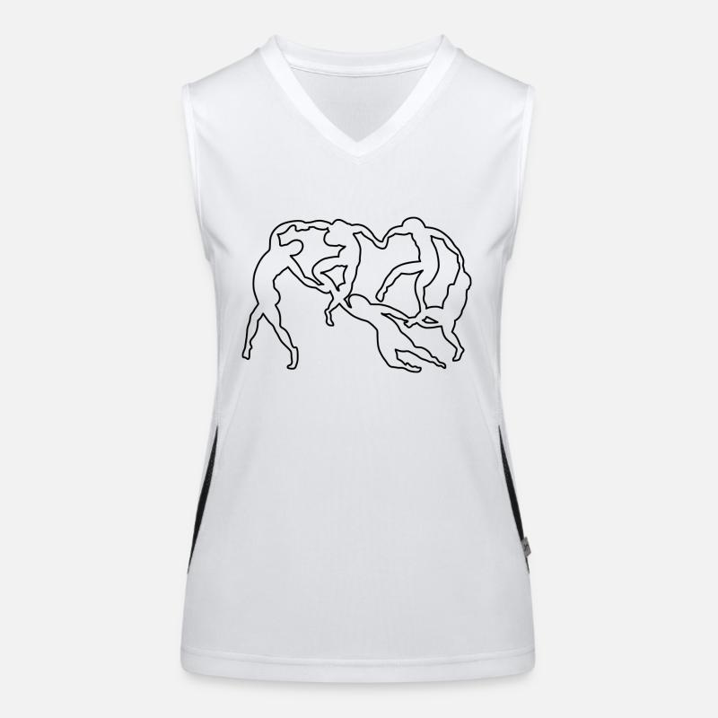 dance Women's Functional Contrast Tank Top