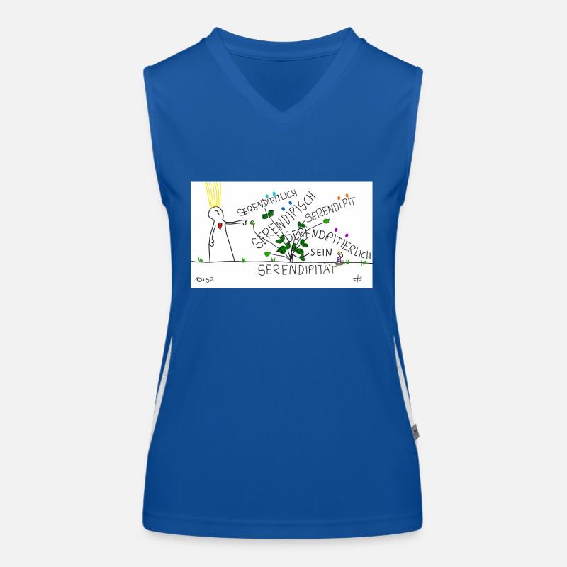 Serendipity Funktionelles Kontrast-Tank Top für Frauen