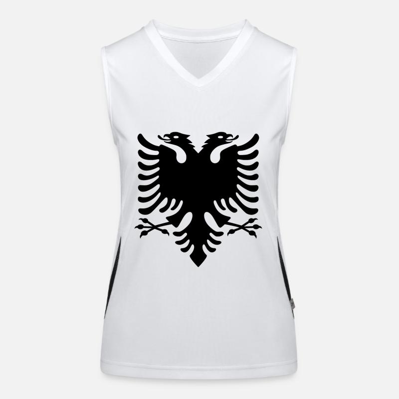Albanian Eagle Women's Functional Contrast Tank Top