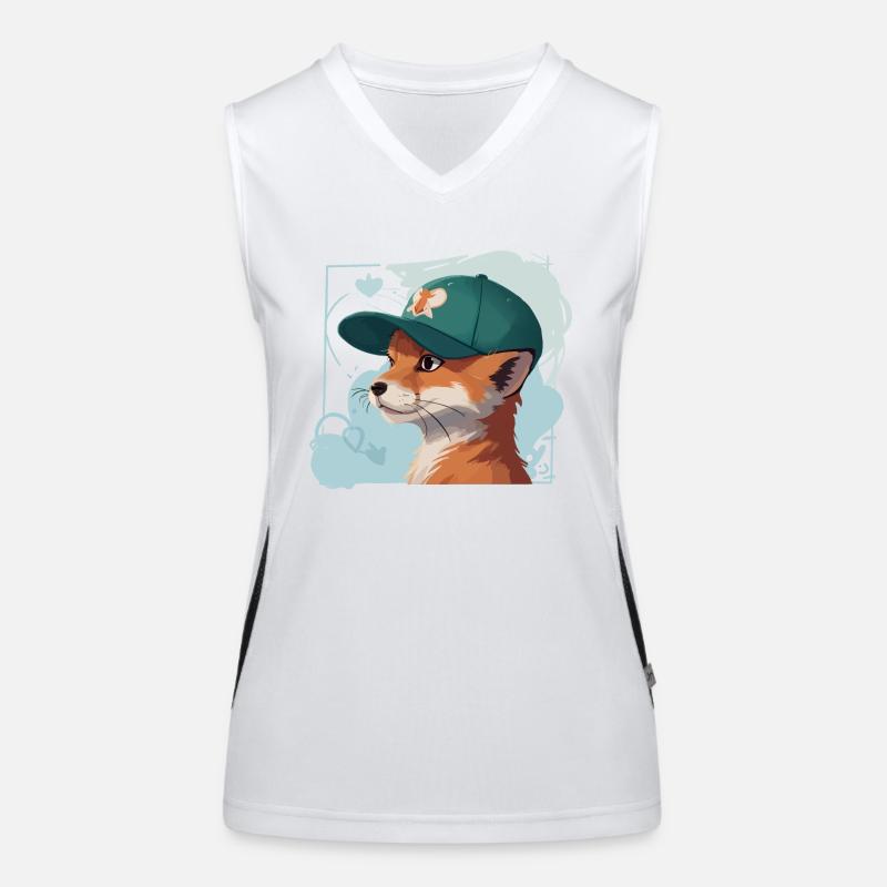 Cool Fox Women's Functional Contrast Tank Top