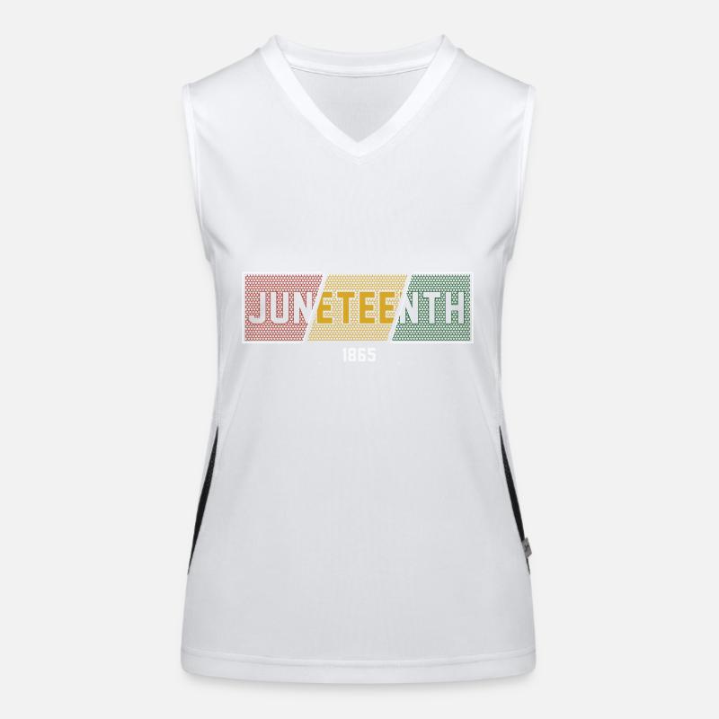 Juneteenth Black History Day Pride Gift Women's Functional Contrast Tank Top