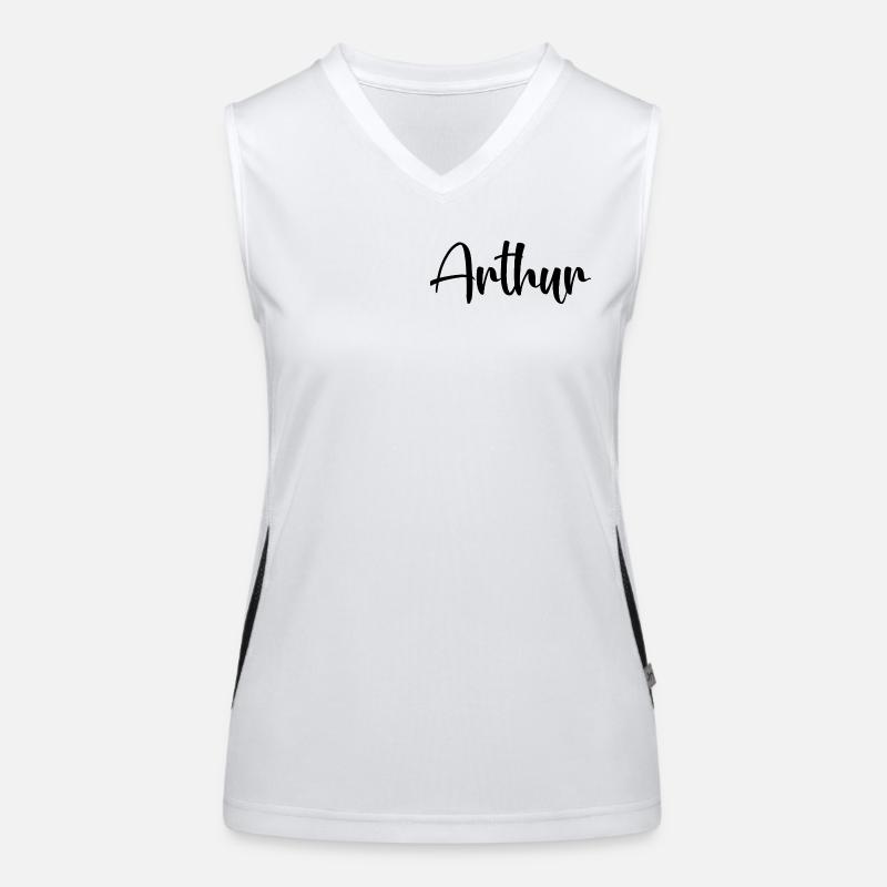 Name - Arthur Women's Functional Contrast Tank Top