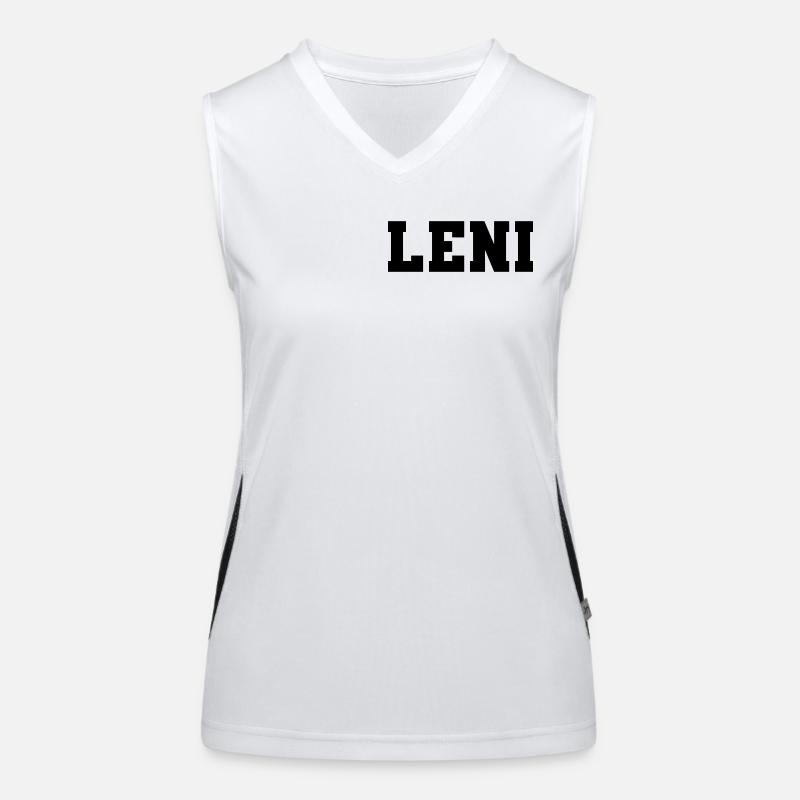 Name - Leni Funktionelles Kontrast-Tank Top für Frauen
