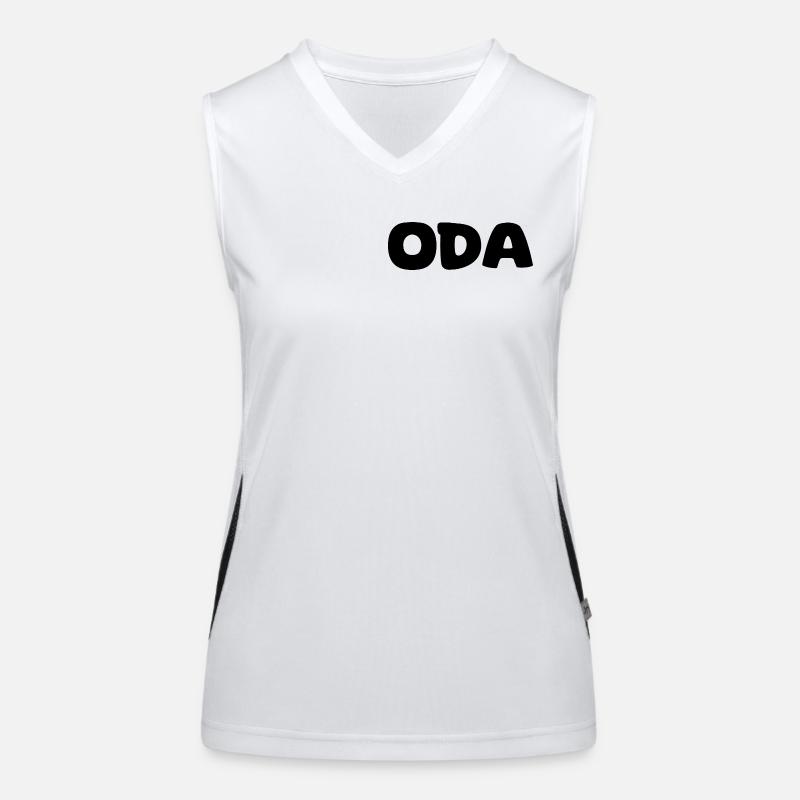 Nom - Oda Débardeur respirant contrasté Femme