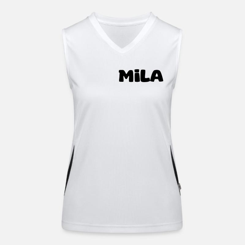 Nom - Mila Débardeur respirant contrasté Femme