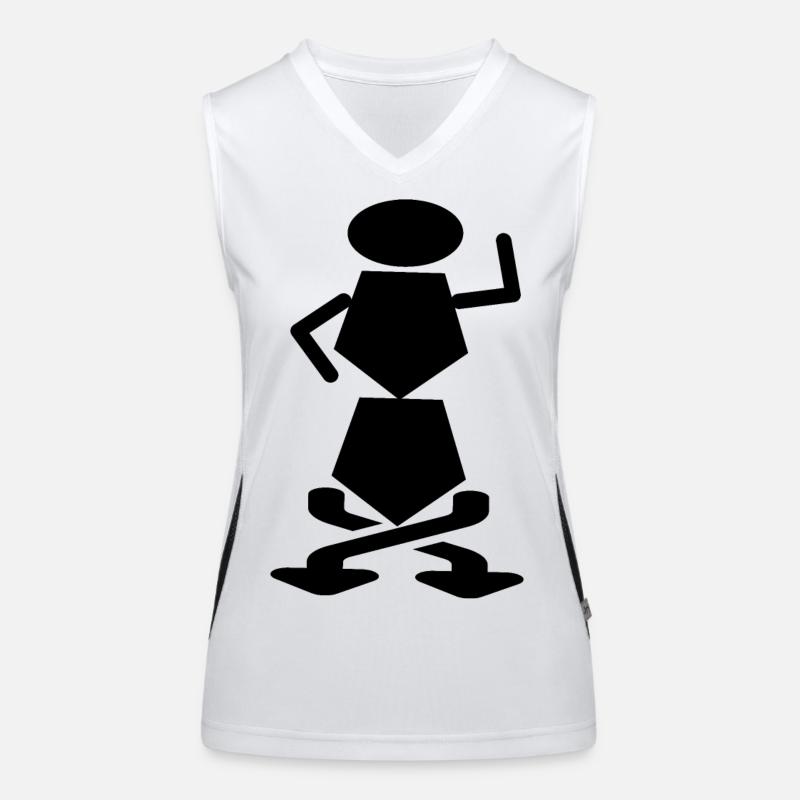 mode Débardeur respirant contrasté Femme