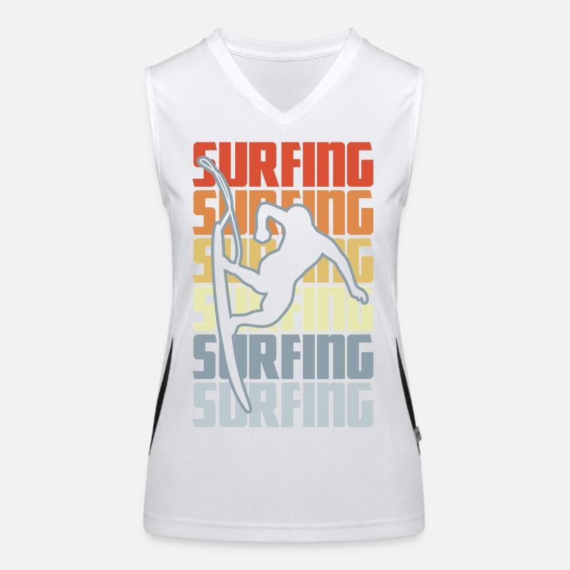 Surf coach Women's Functional Contrast Tank Top