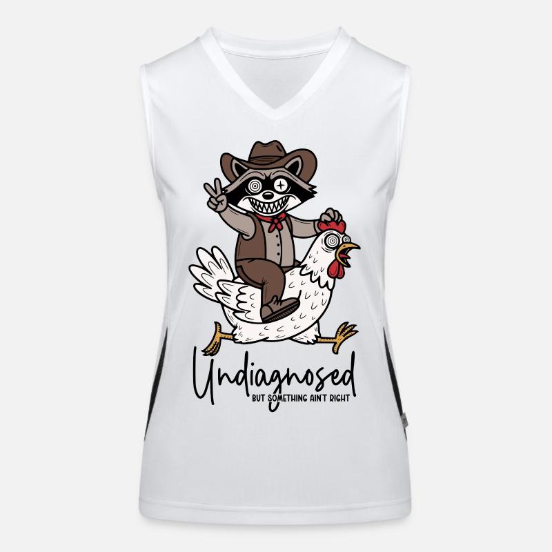 Undiagnosed but something ain't right Funktionelles Kontrast-Tank Top für Frauen
