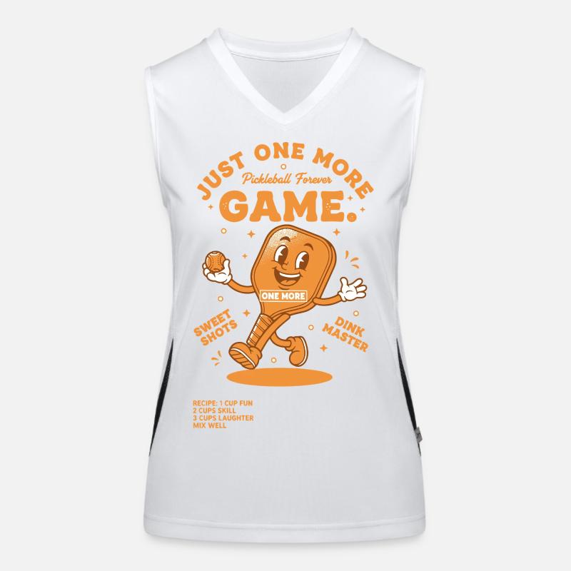 Pickleball Funny Player Pickle Ball Pickleball Women's Functional Contrast Tank Top