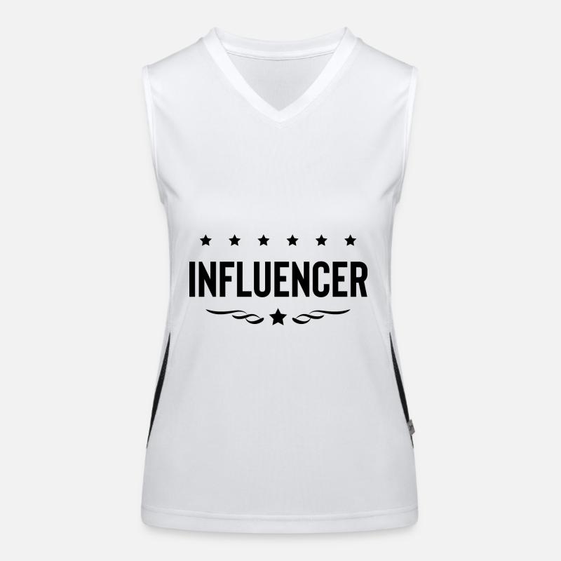 Influencer Beruf Funktionelles Kontrast-Tank Top für Frauen