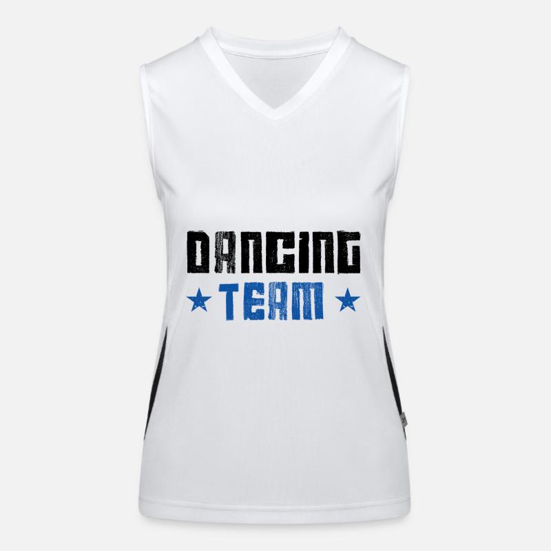 Équipe de danse Débardeur respirant contrasté Femme