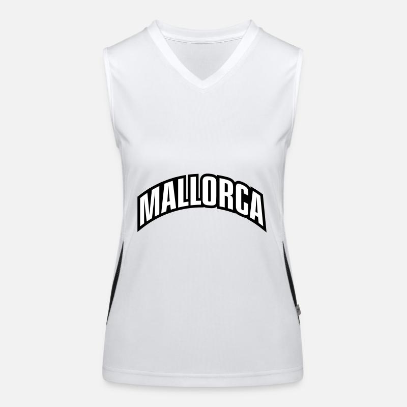 Mallorca Font Women's Functional Contrast Tank Top
