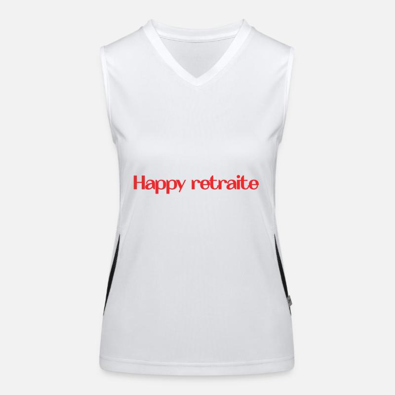 RETRAITE. RETRAITE. RETRAITEE. RETRAITE Débardeur respirant contrasté Femme