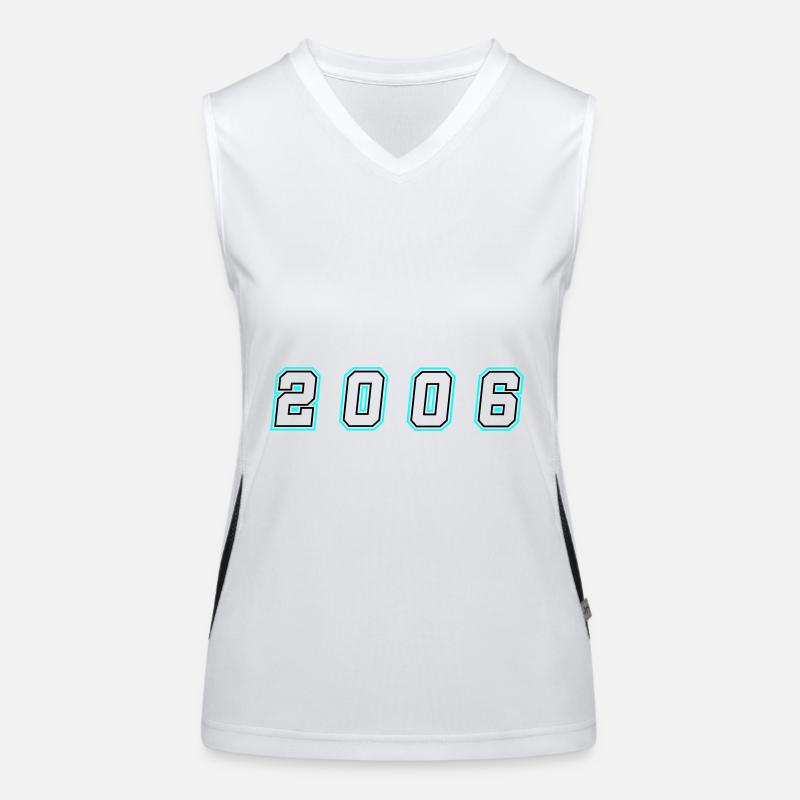 Numéro de l’année 2006 Débardeur respirant contrasté Femme