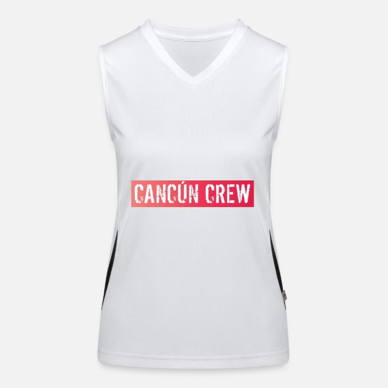 Cancun Crew Women's Functional Contrast Tank Top