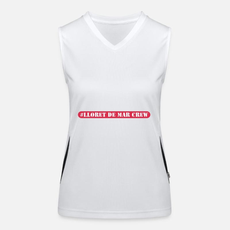 Lloret De Mar Crew Funktionelles Kontrast-Tank Top für Frauen