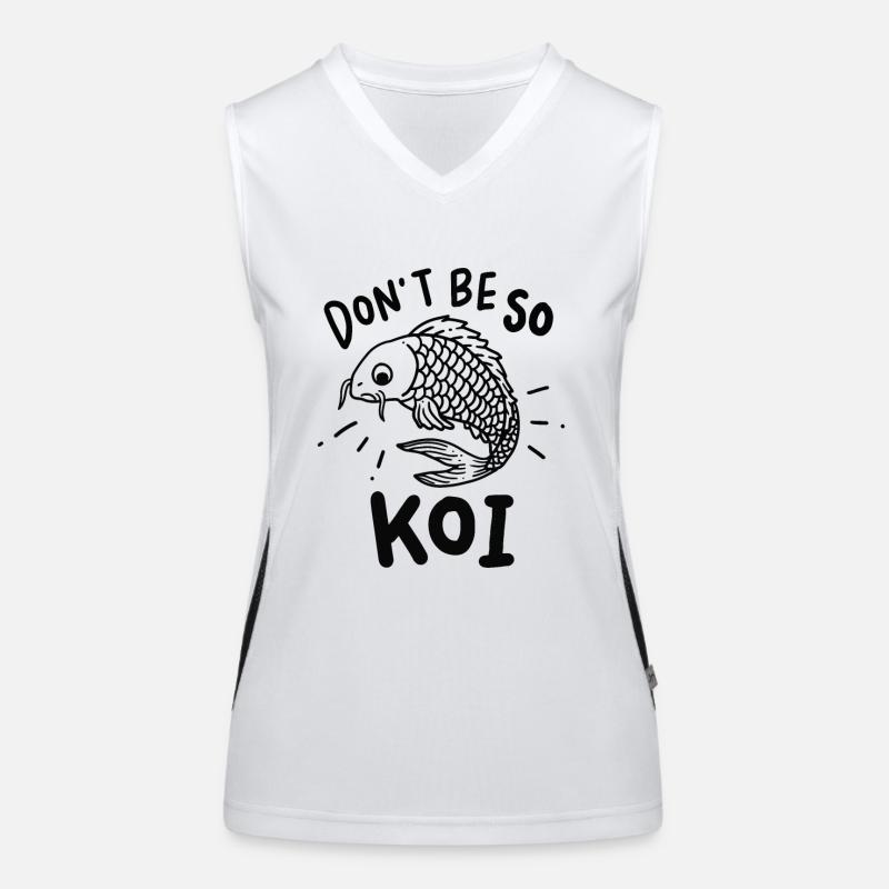 Koi Fish Koi Fish Débardeur respirant contrasté Femme