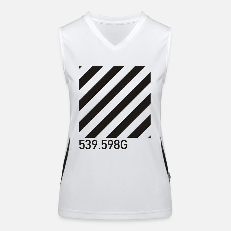 caution Funktionelles Kontrast-Tank Top für Frauen