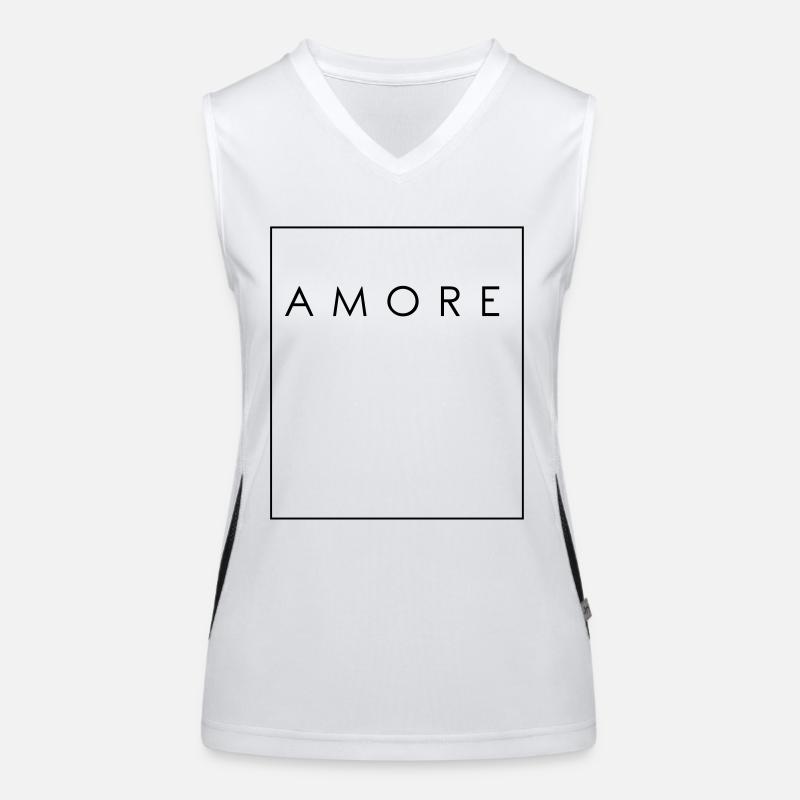 AMORE - Love Débardeur respirant contrasté Femme