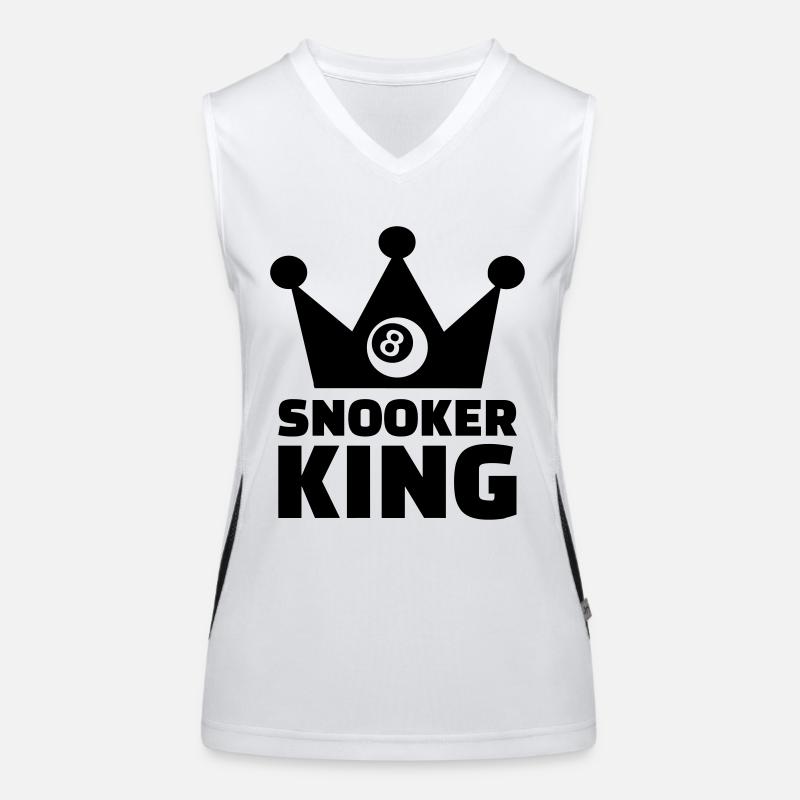 Snooker King Débardeur respirant contrasté Femme