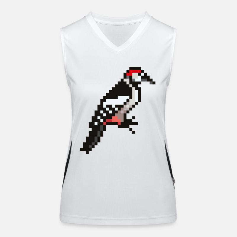 Vogel Funktionelles Kontrast-Tank Top für Frauen