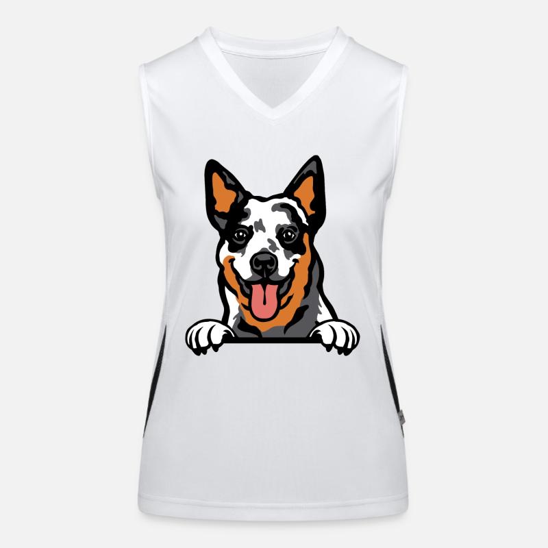 Australian Cattle Women's Functional Contrast Tank Top