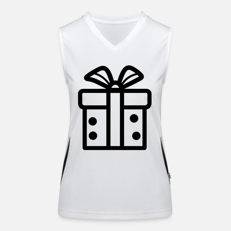 Gift icon box Women's Functional Contrast Tank Top