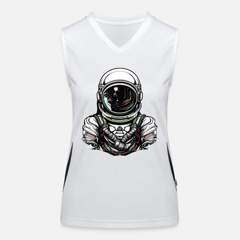 astronaute Débardeur respirant contrasté Femme