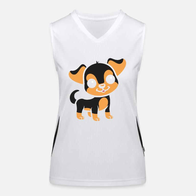 Chiweenie Women's Functional Contrast Tank Top