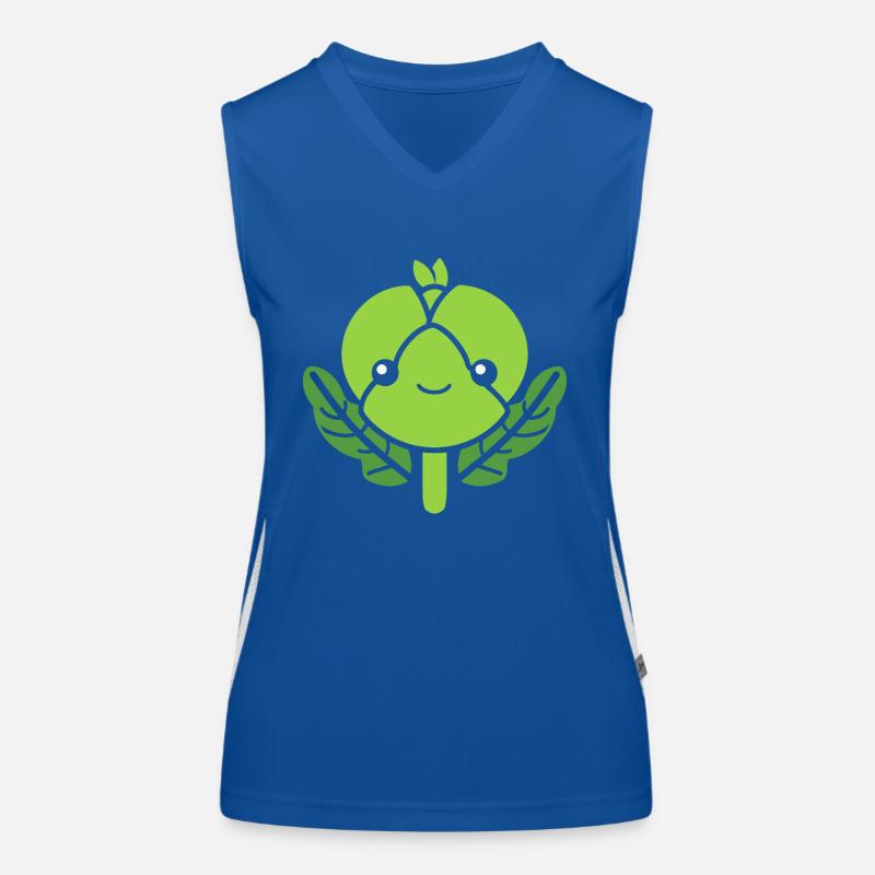 Brussels sprouts Women's Functional Contrast Tank Top