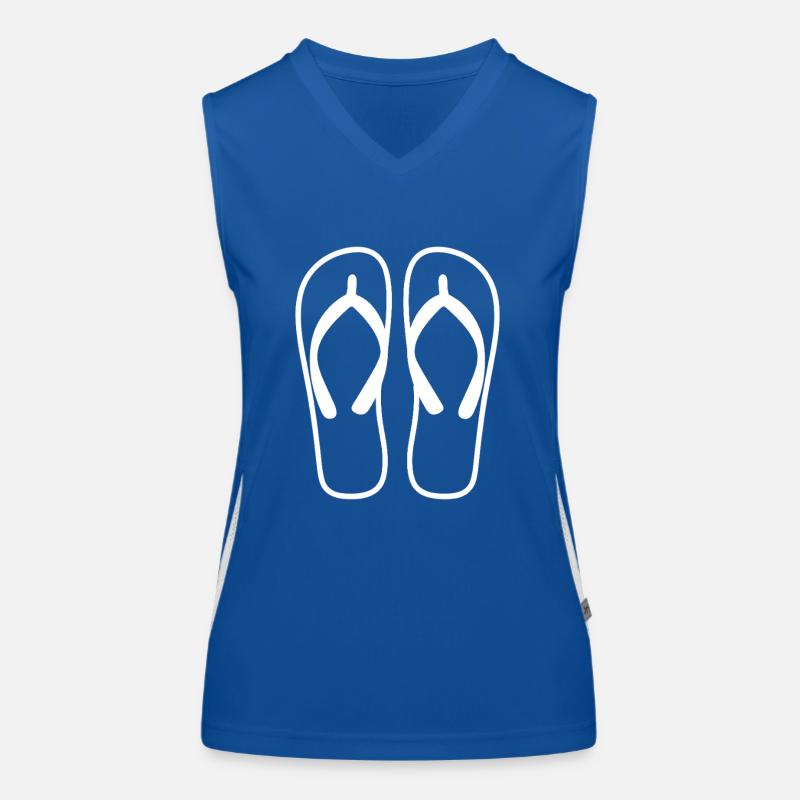 Flip flops Women's Functional Contrast Tank Top
