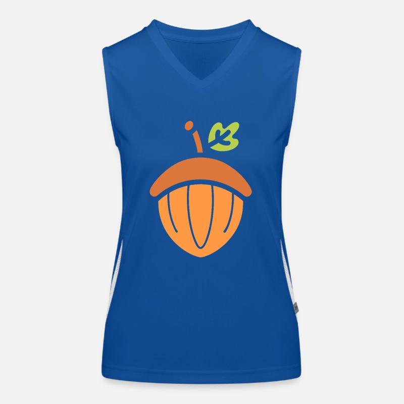 Eiche Funktionelles Kontrast-Tank Top für Frauen