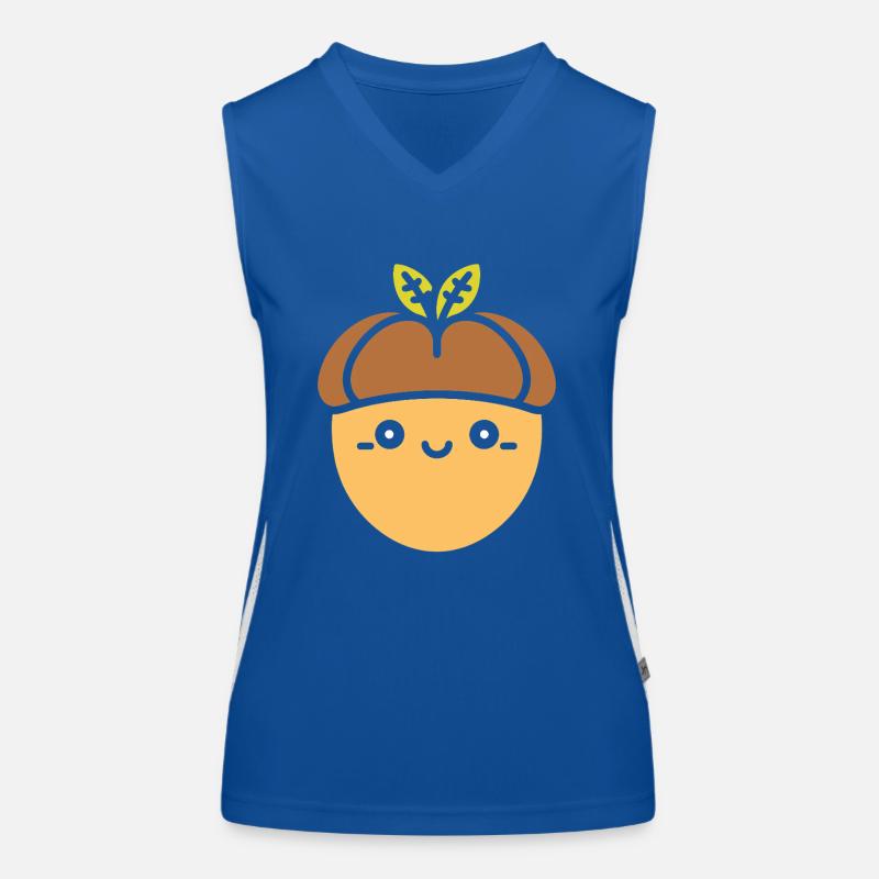 Eiche Funktionelles Kontrast-Tank Top für Frauen