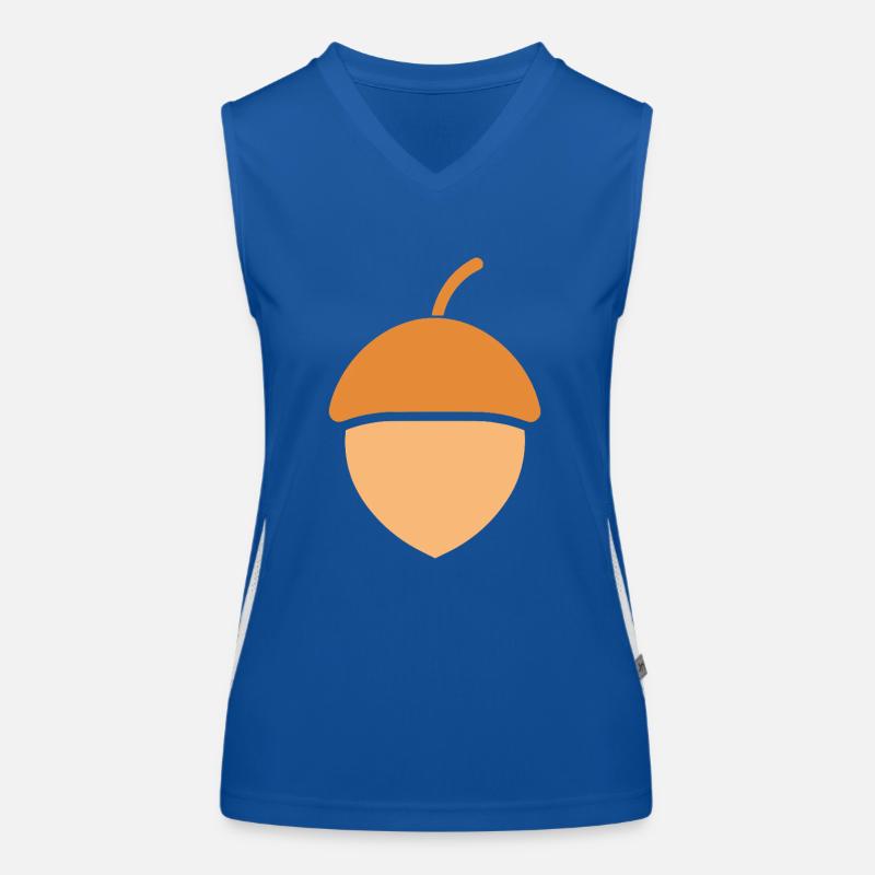 Eiche Funktionelles Kontrast-Tank Top für Frauen