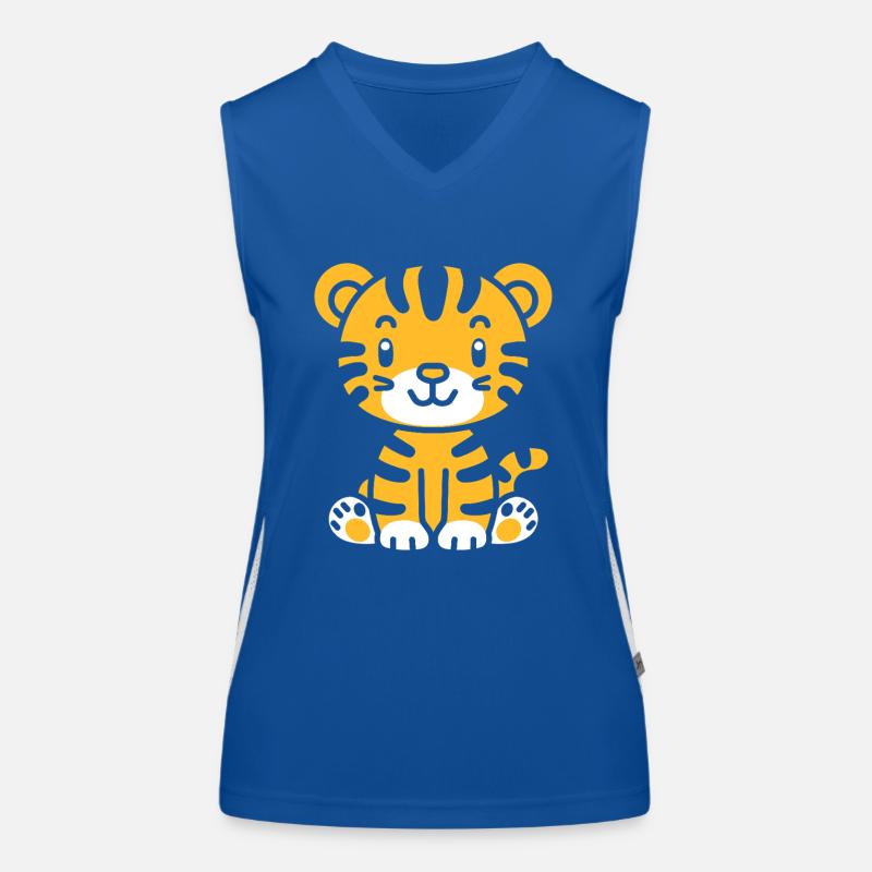 Tiger Women's Functional Contrast Tank Top