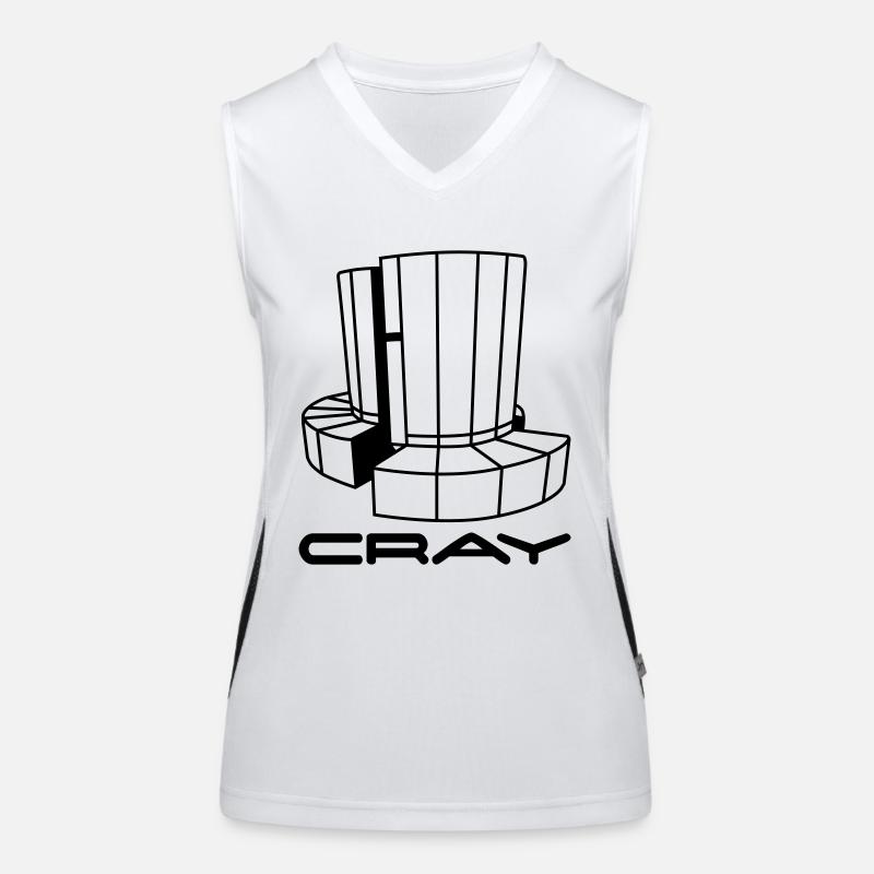 Cray Computer Funktionelles Kontrast-Tank Top für Frauen