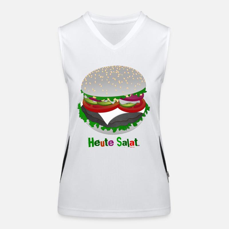Salade style burger Débardeur respirant contrasté Femme