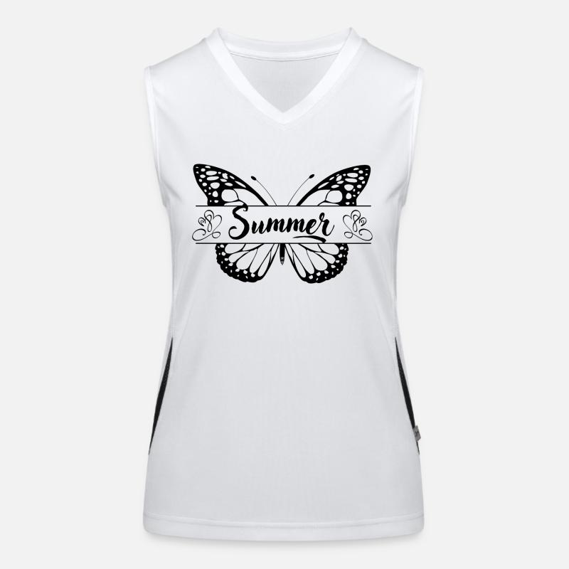 Summer Funktionelles Kontrast-Tank Top für Frauen