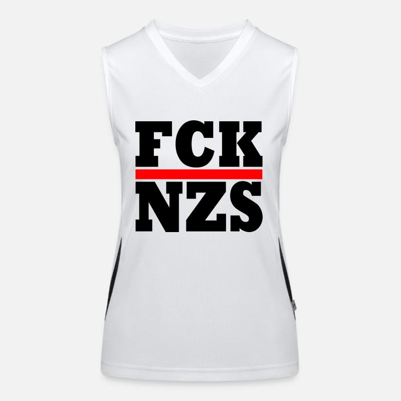 FCK NZS Débardeur respirant contrasté Femme