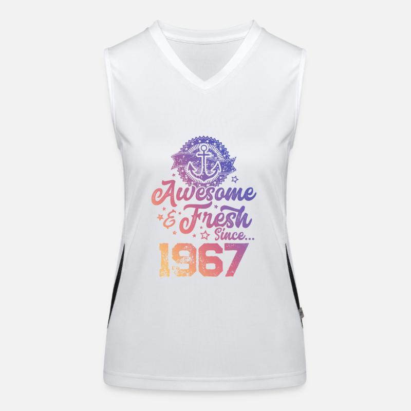 1967 awesome fresh Funktionelles Kontrast-Tank Top für Frauen