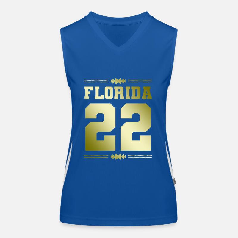 Floride 22 Débardeur respirant contrasté Femme