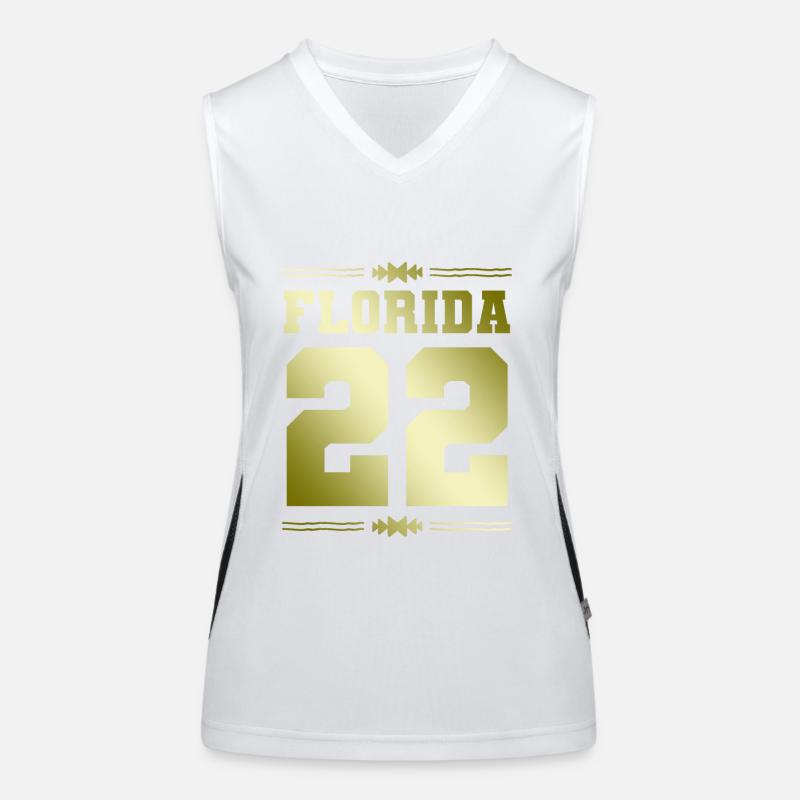 Floride 22 Débardeur respirant contrasté Femme